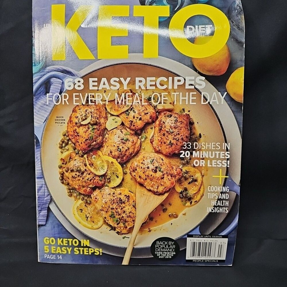 The Keto Diet(68 Easy Recipes For Every Meal Of The Day) 2024